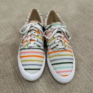 Rainbow Stripe Keds Rifle Paper Co.